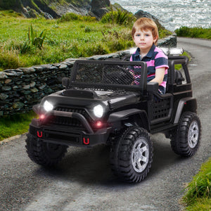 jeep ride on toy, Black