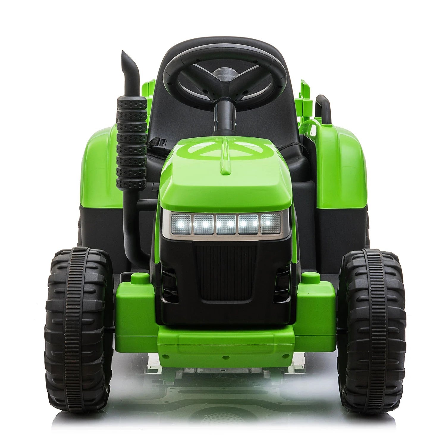 Tobbi 12V Battery Powered Toy Tractor with Trailer, Kids Electric Ride On Toy Car, Five Colors