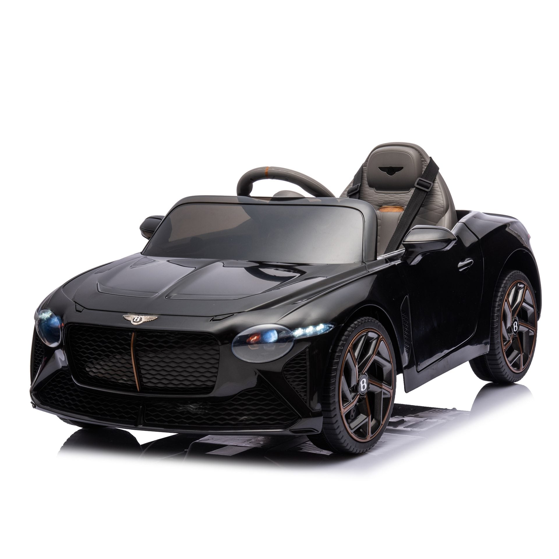 Tobbi 12V Licensed Bentley Bacalar Kids Electric Ride-on Car, Battery Powered Sports Car Toy with Remote Control