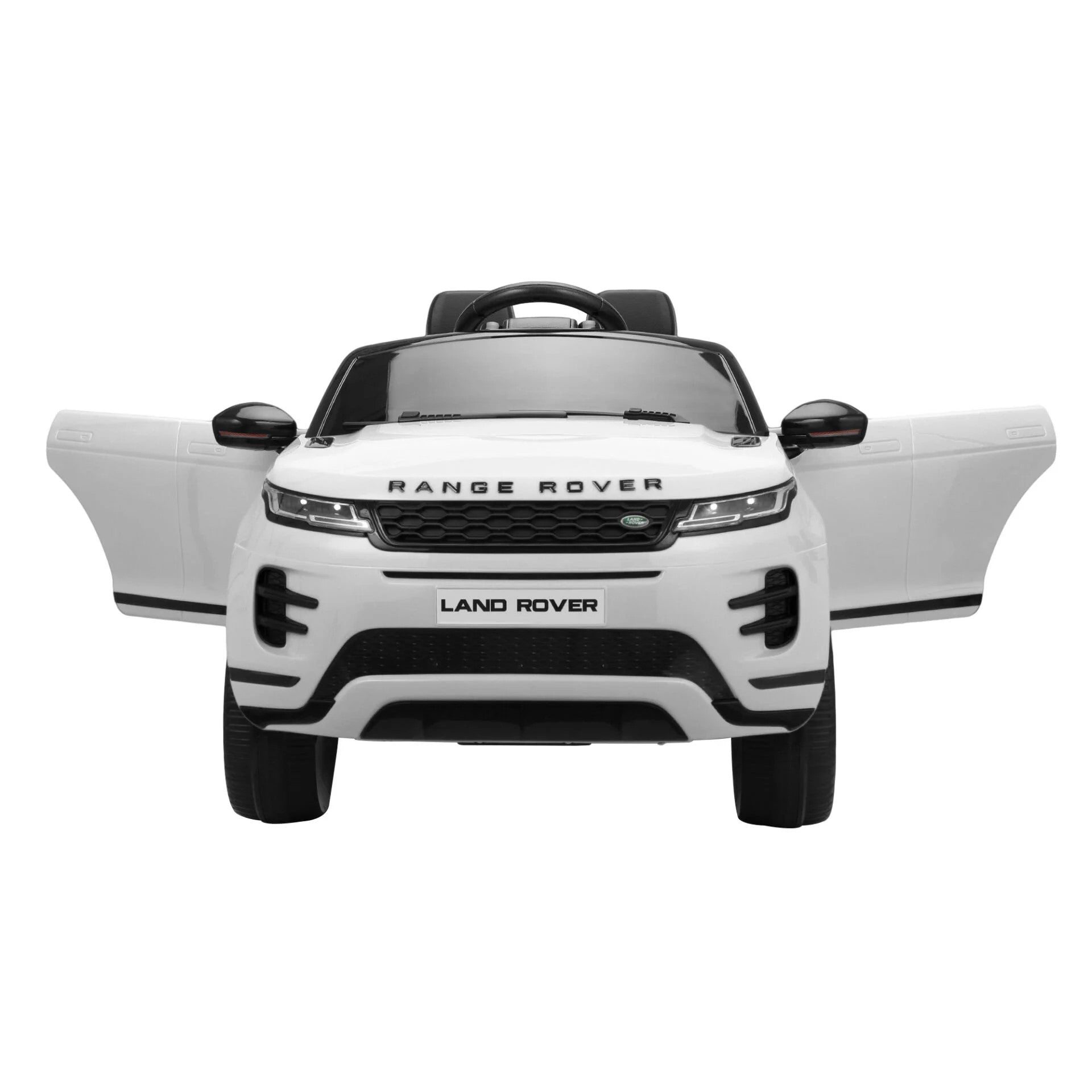 Tobbi 12V Licensed Land Rover Electric Toy Car, Kids Ride-on Car with Parental Remote Control, White