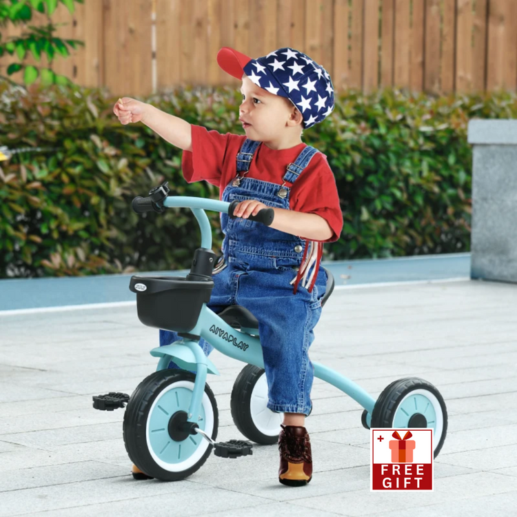 Kids' tricycle ride-on toy