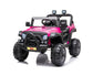 Tobbi 12V Electric Kids Ride On Truck, Battery Powered Ride On Toy Car with Remote Control - Kids Electric Truck, Children's Toy Truck Rose Red