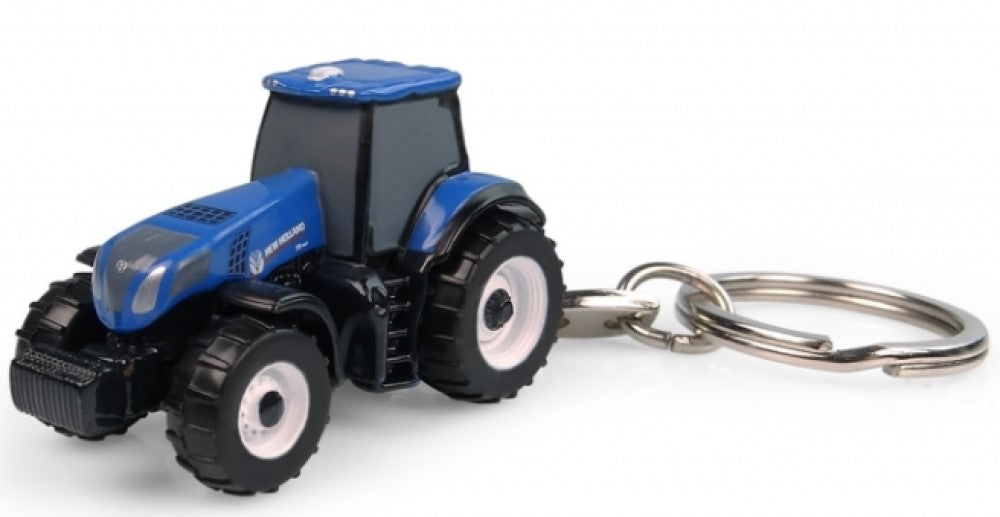 New Holland T8.350 Tractor Metal Keychain