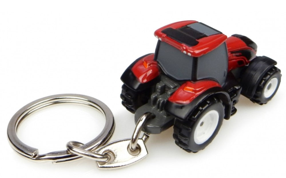 Valtra John degre T4 Series Red Tractor Metal Keychain