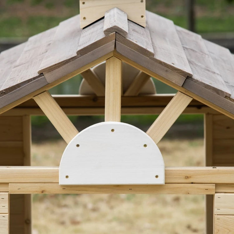 Kids Wooden Playhouse Toy