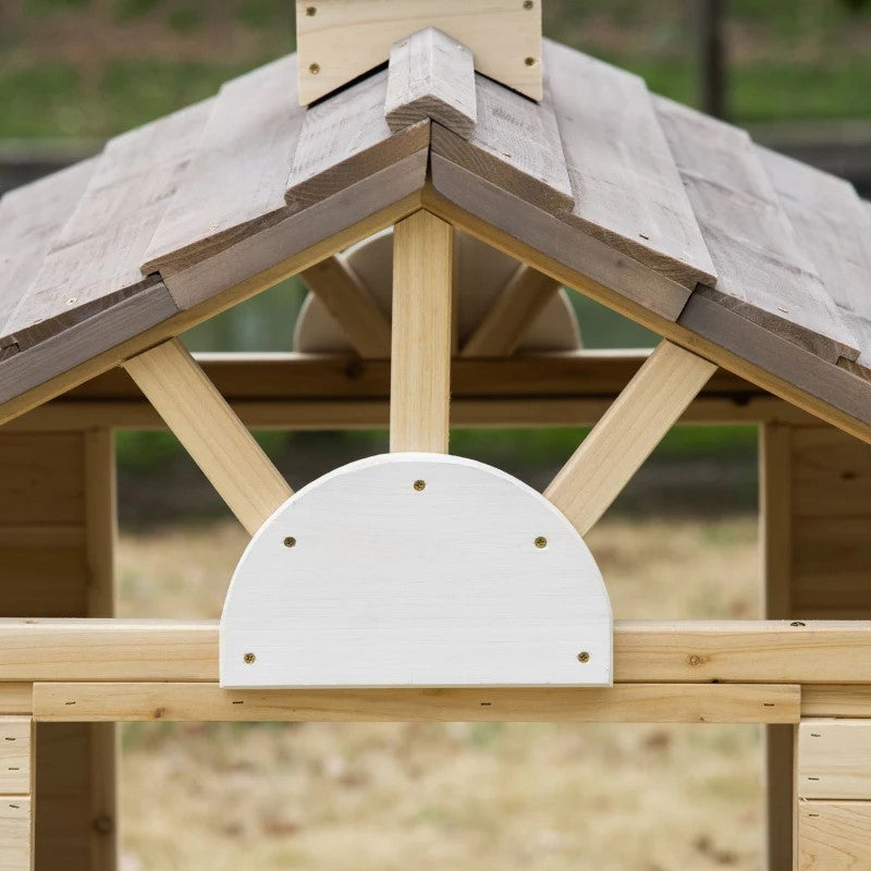 Kids Wooden Playhouse Toy