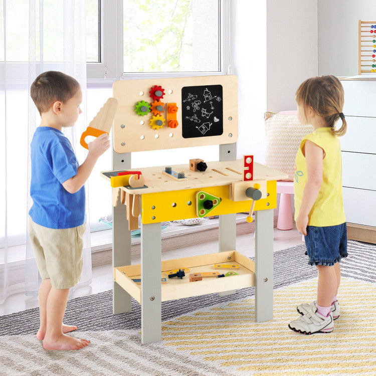 pretend play workbench for kids