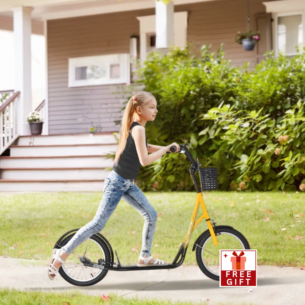 ride-on kick scooter