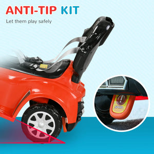 Adjustable parent handle for comfortable control while pushing