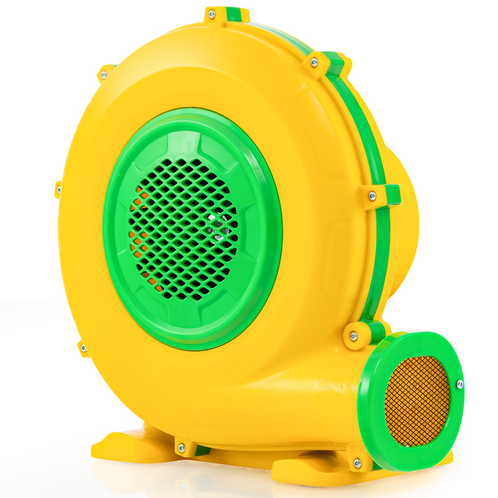 Front view of electric inflatable air blower