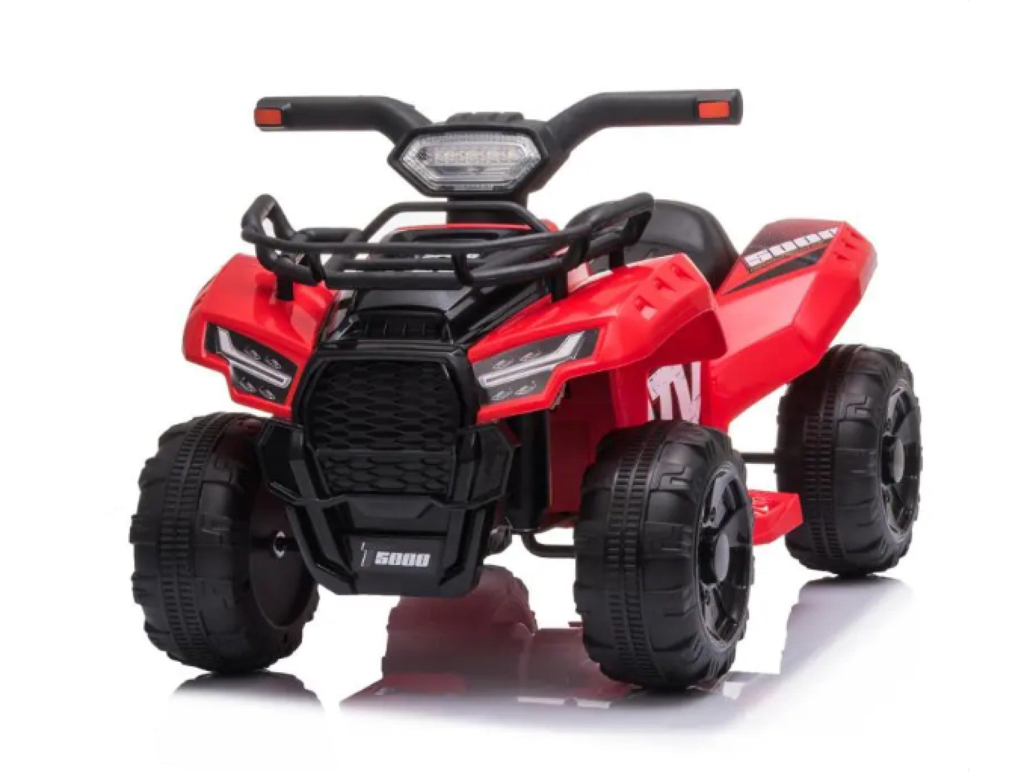 Tobbi 6V Electric Toddler Ride On ATV, Battery Operated 4-Wheeler Quad Toy Car with Front Storage Baskets - Toddler Electric ATV, Toys Ride on Red