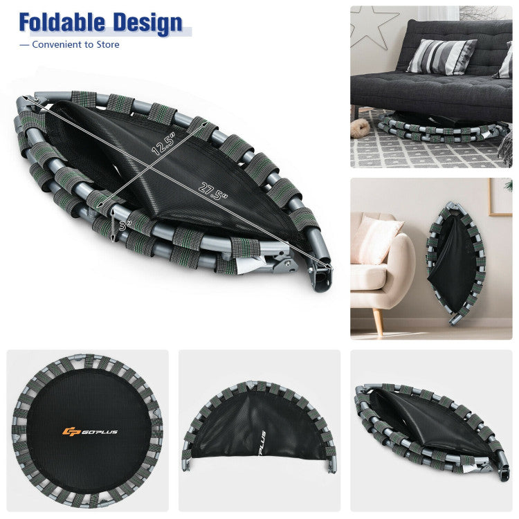 Backyard mini trampoline for outdoor fun