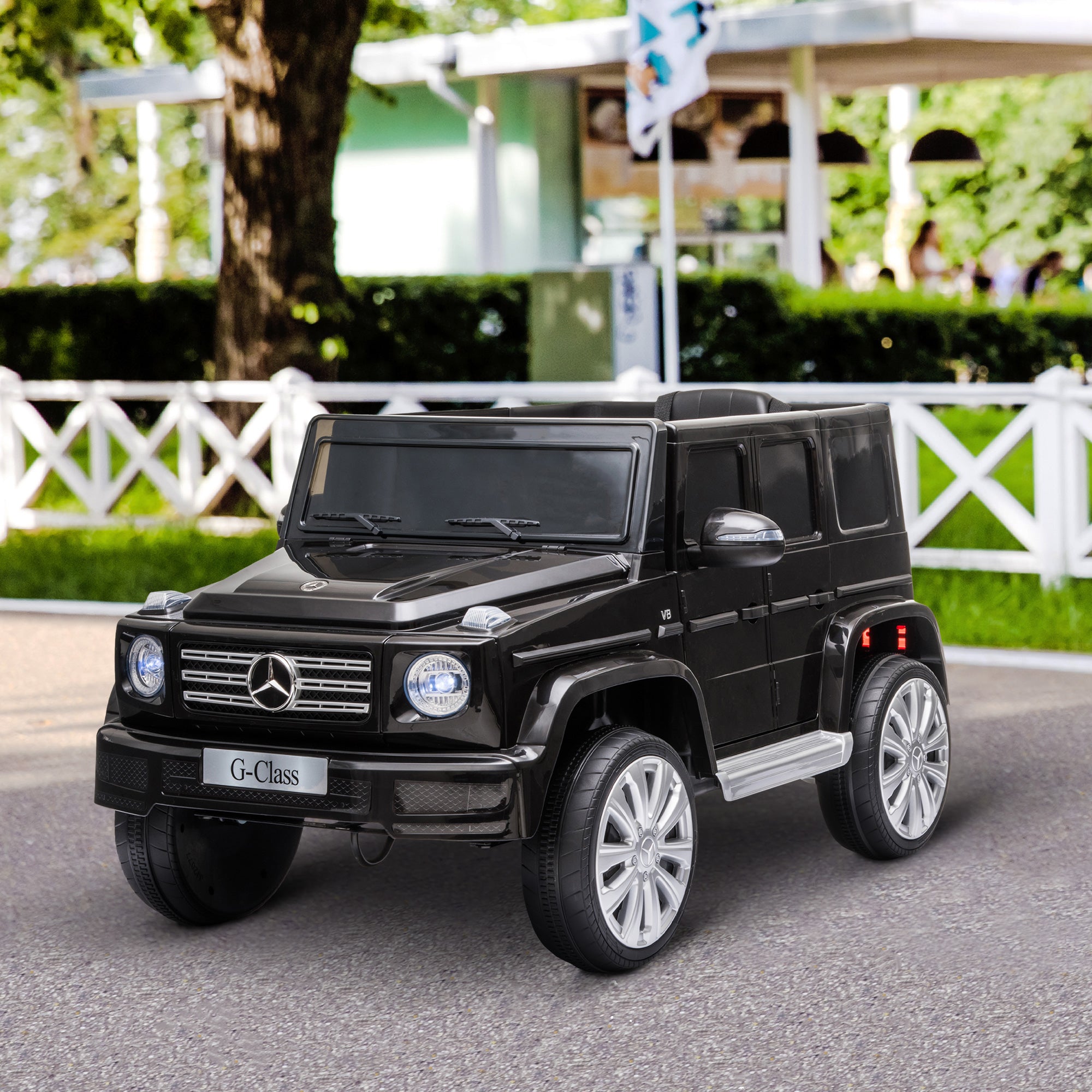 Mercedes Benz G500 kids ride-on SUV alternative to Barbie Jeep Wrangler