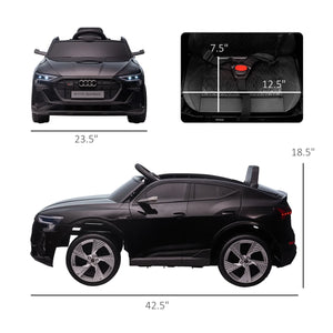 Audi ride-on sports car toy alternative to barbie with jeep style cars