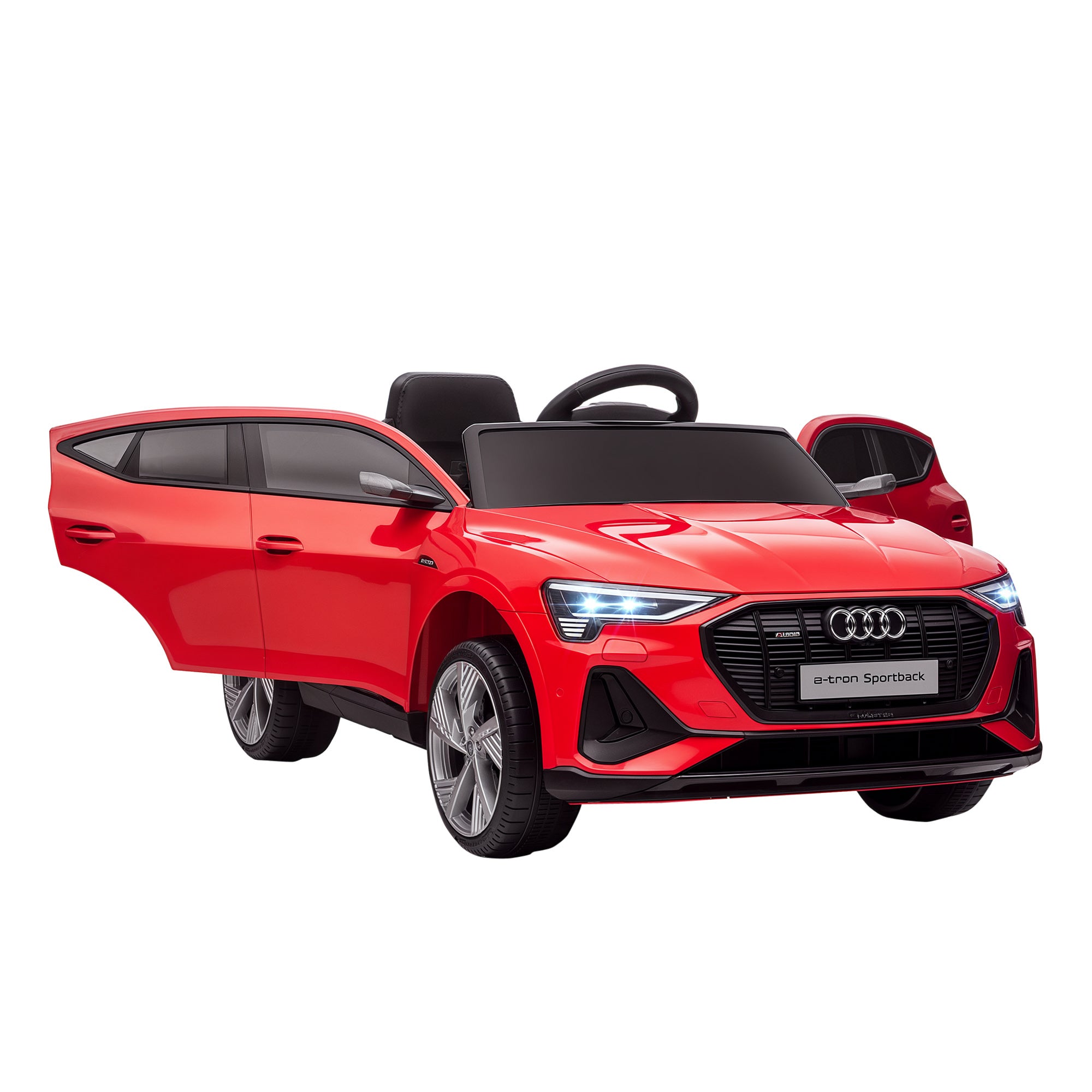 Kids Audi E-tron electric ride-on car, alternative to barbie jeep power wheels