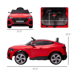 Audi ride-on sports car toy alternative to barbie with jeep style cars