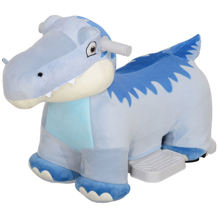 Battery-powered animal ride-on toy offering safe forward movement for toddlers