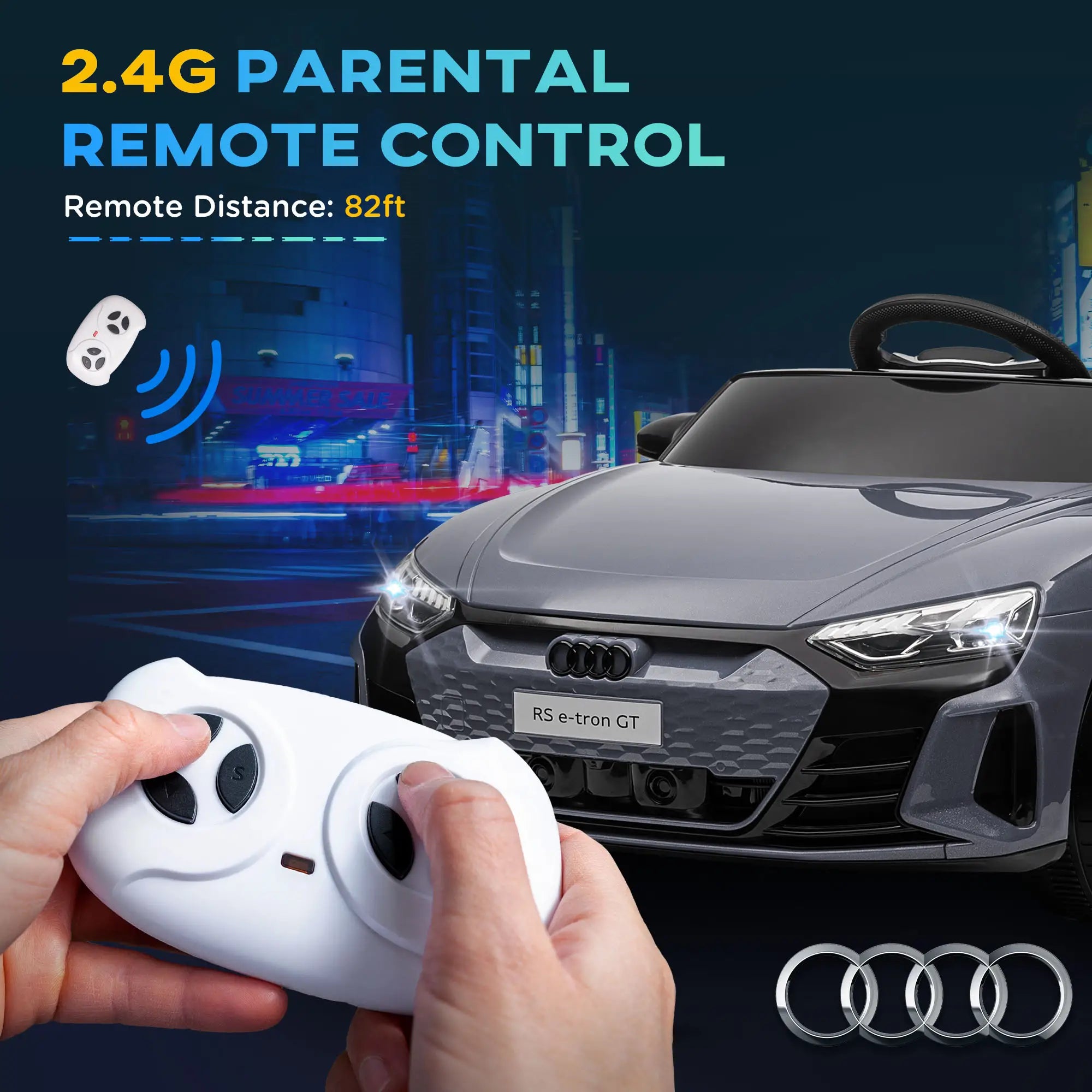 Best birthday gift kids ride on Audi car