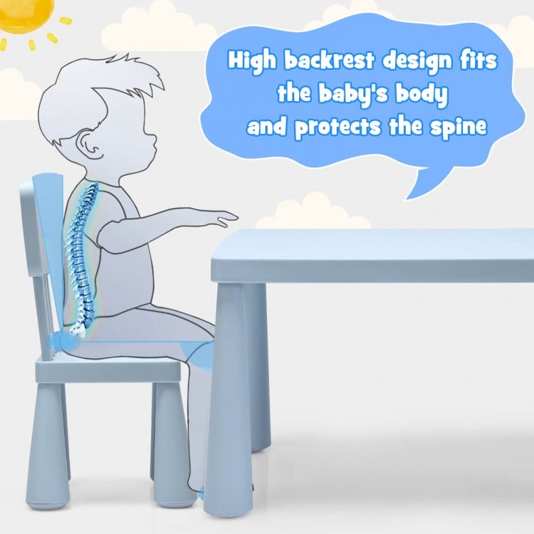 Easy to clean kids learning and reading desk