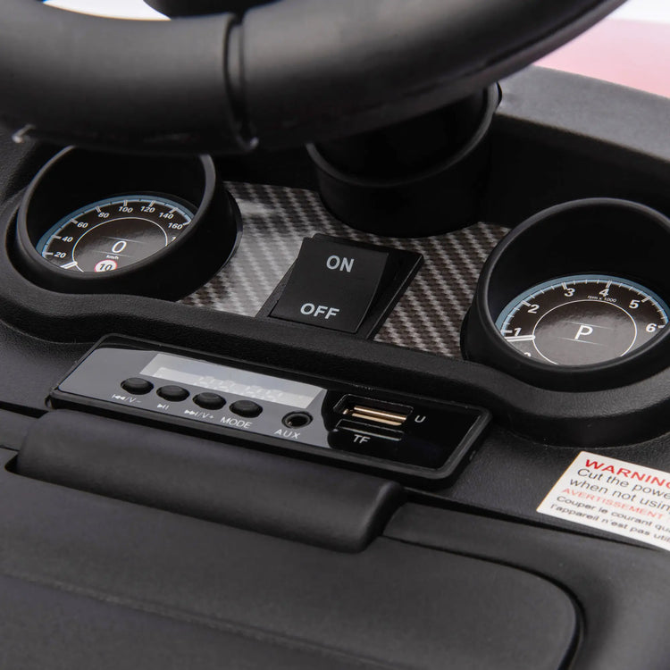 child-safe 6V ride-on car with slow speed design for toddlers