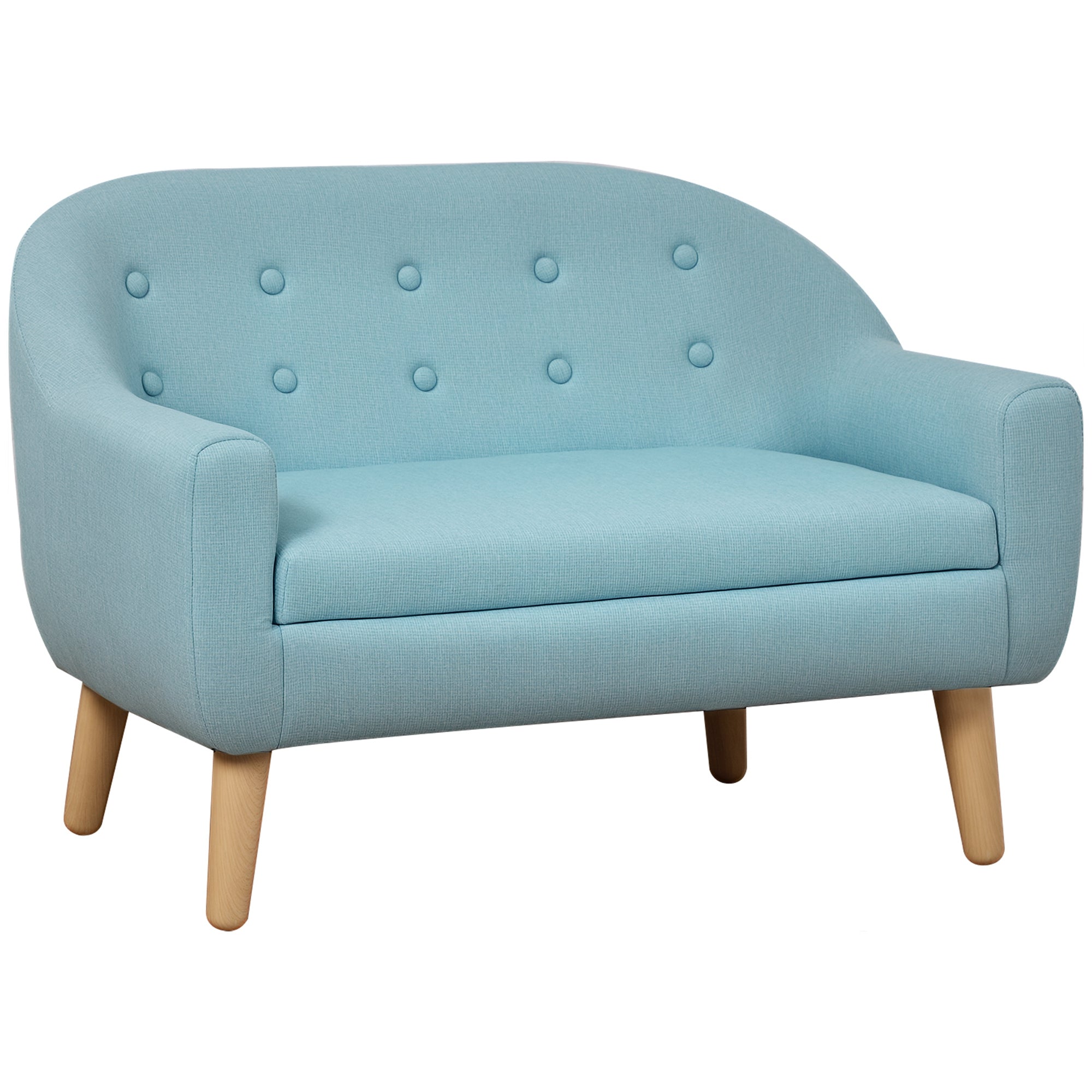 Front display of child 2-seat sofa