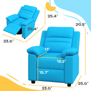 Fully assembled children’s lounger armchair