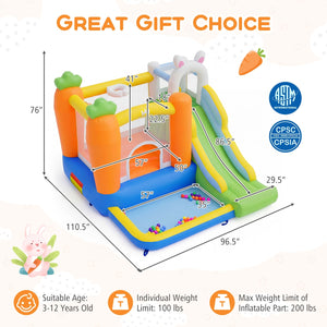 Inflatable climbing wall for adventurous play