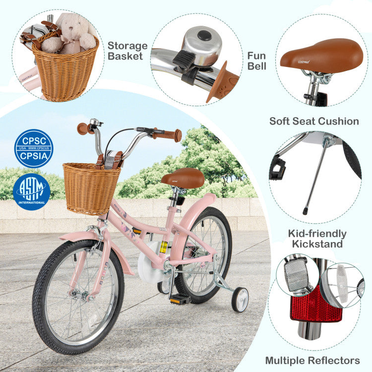 Rear coaster brake on kids ride on bike