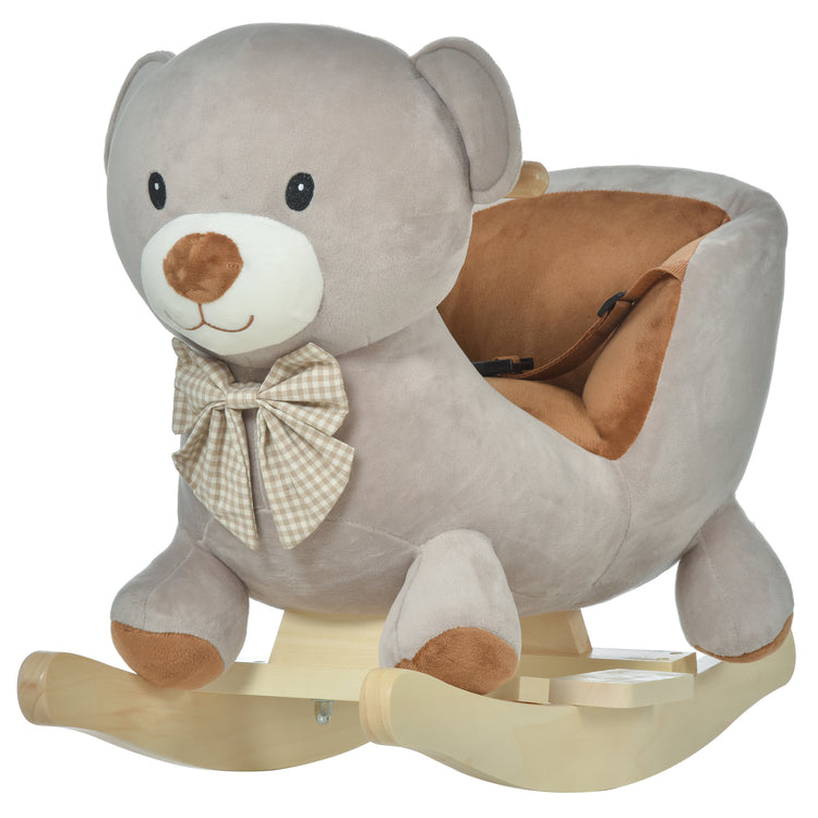 Comfortable swan ride-on toy for early development