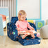 3-in-1 Convertible Toddler Sofa Bed Flip-Out Chair for Kids