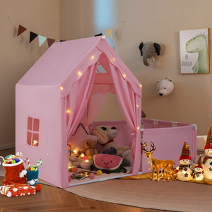 DIY play tent for home playroom setup