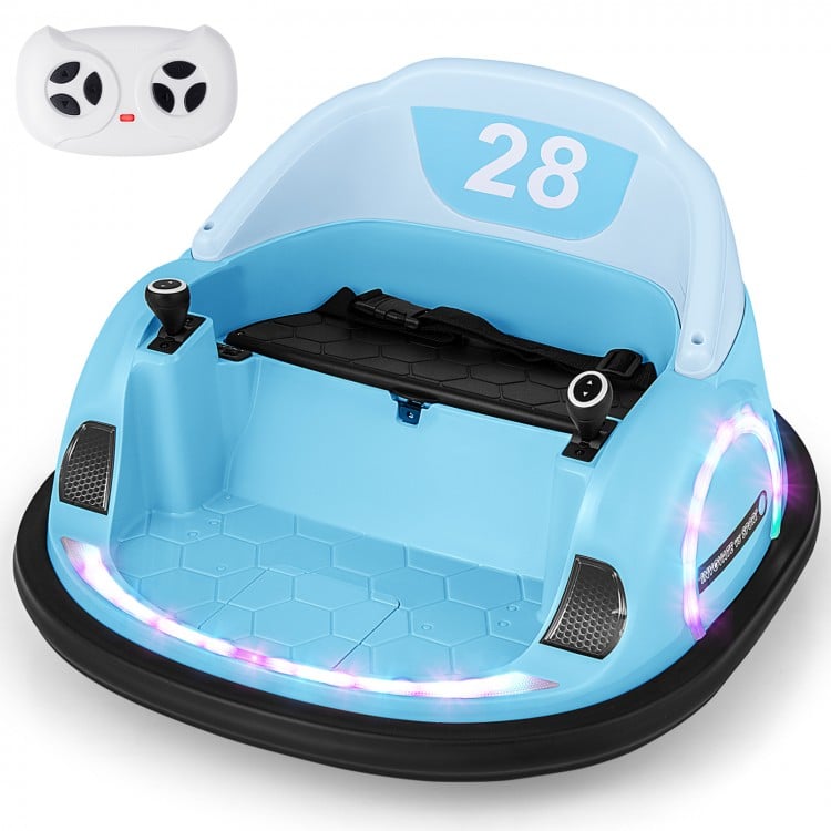 Electric bumper car with dual driving modes