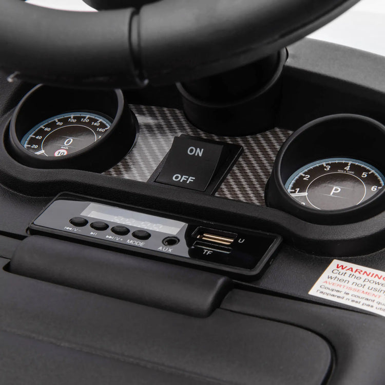 sturdy kids ride-on car made from durable plastic and steel