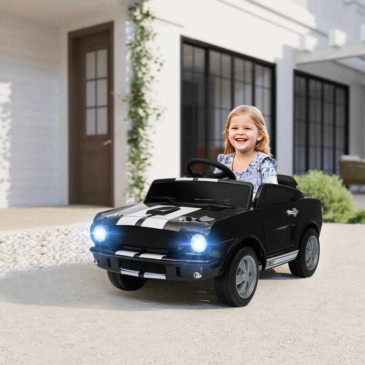 Electric car for toddlers with parental control