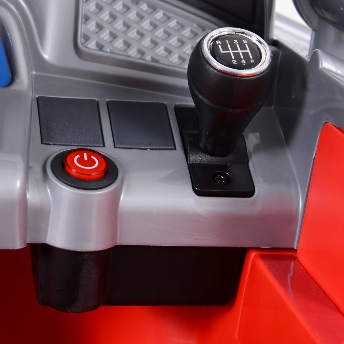 Electric fire truck car controlled by parents using 2.4GHz remote
