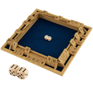 Family tabletop dice game for 2 to 4 players
