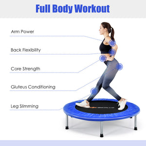 Family portable trampoline for indoor play