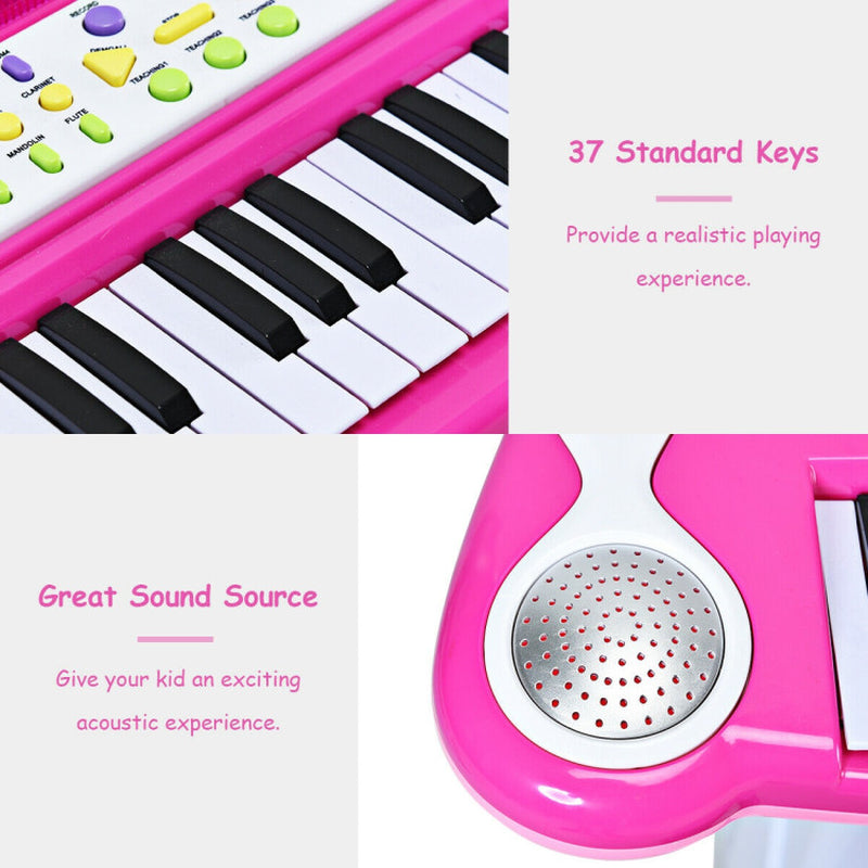 37 Key Electronic Keyboard Kids Toy Piano