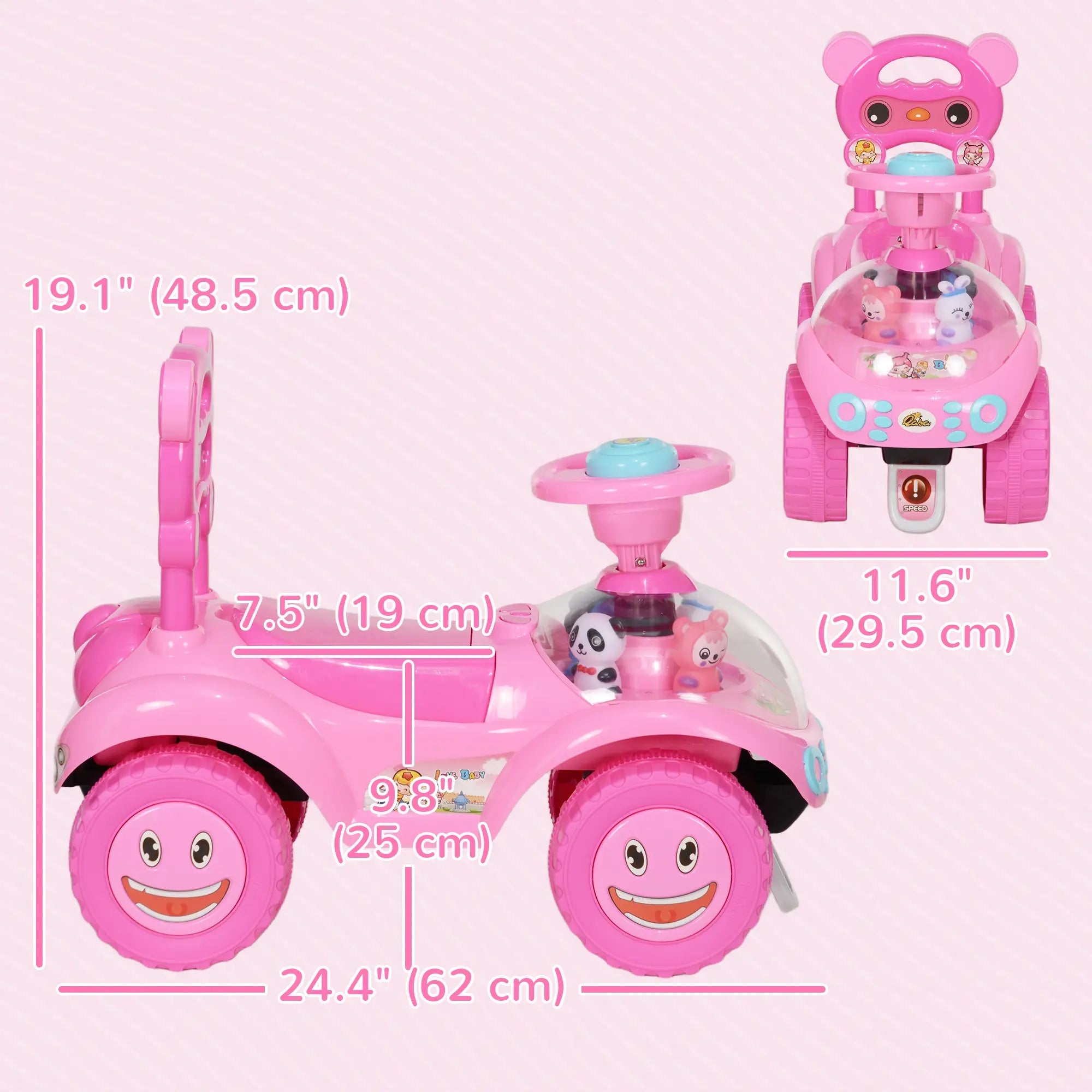 Ride-on car for 1-year-old