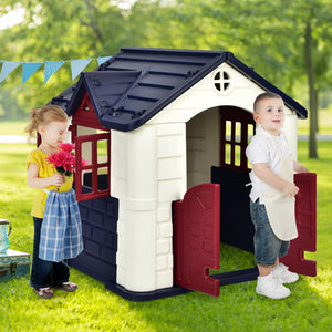 Fun backyard playhouse for kids outdoor entertainment