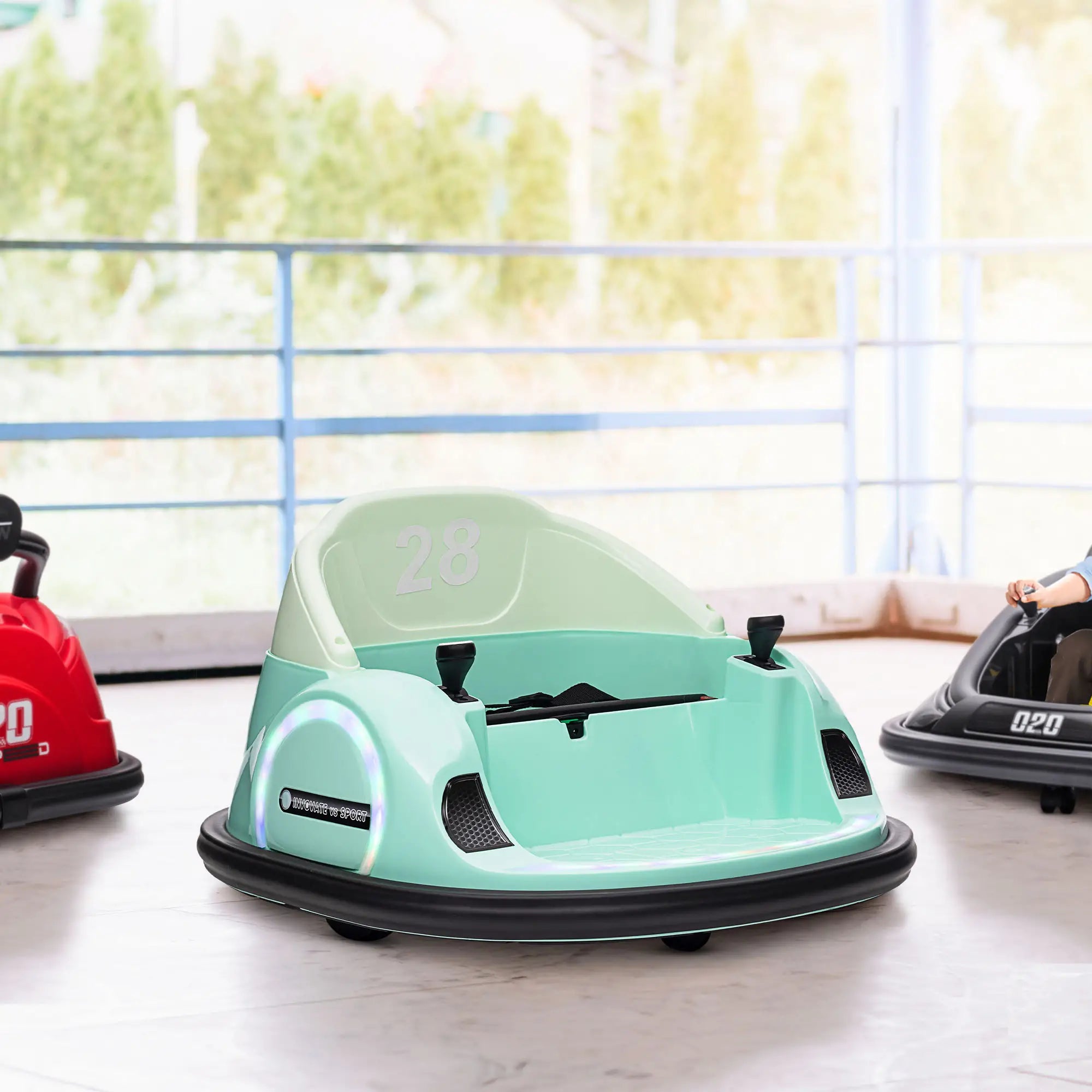 Fun electric bumper car offering exciting rides for children