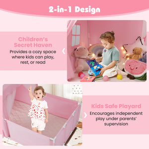 Fun indoor tent for children creative adventures