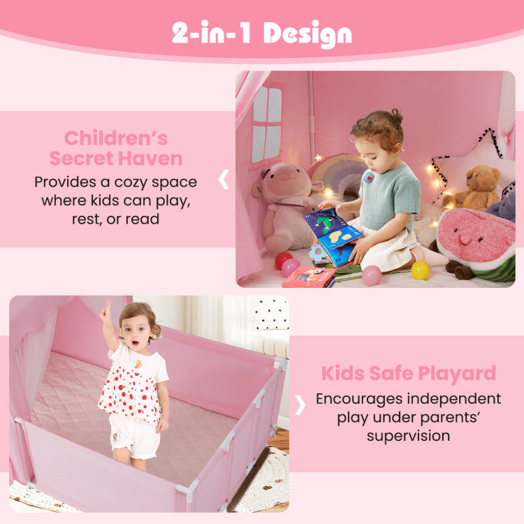 Fun indoor tent for children creative adventures