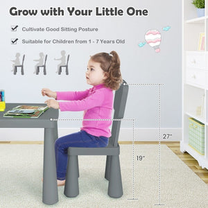 Multi-use kids play table for study area