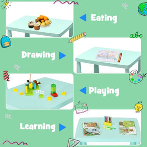 Sturdy kids table and chair for daily use