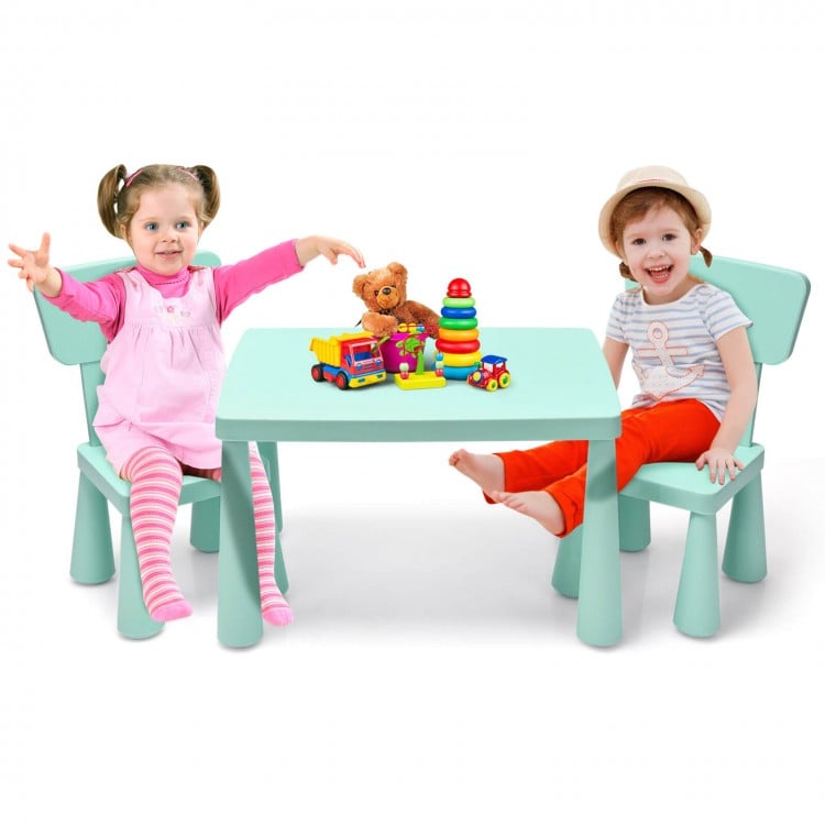 Child-safe activity table with smooth edges