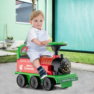Battery-powered toy train for toddlers