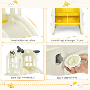 Product features with text labels on a white background