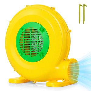 Heavy-duty inflatable fan for continuous airflow