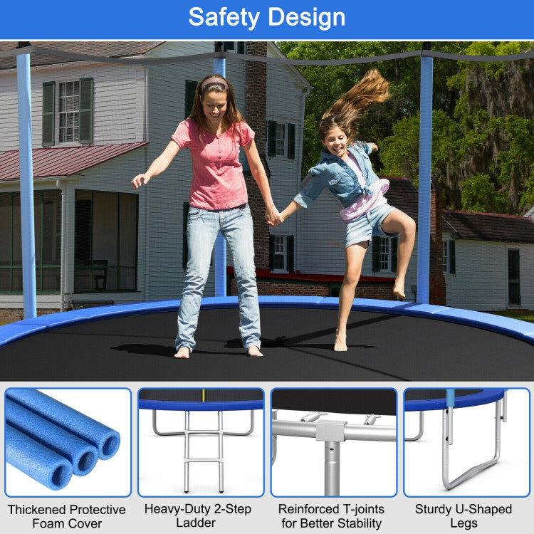 Heavy duty trampoline galvanized frame
